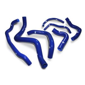 Samco Sport - Samco Sport 7 Piece Silicone Radiator Coolant Hose Kit Honda CBR 400 NC23 TRI ARM 1986 - 1989