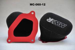 MWR - MWR Performance Two Piece Filter Kit For MV Agusta BRUTALE 675 / 800  STRADALE 800  RIVALE 800  DRAGSTER 800 & TURISMO VELOCE 800 (up to 2017)