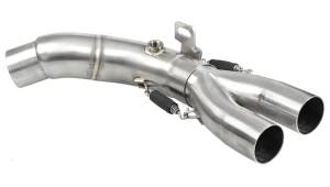 MiVV Exhausts - MIVV NO-KAT Pipe Stainless Steel Exhaust For HONDA CB 1000 R 2008 - 2017