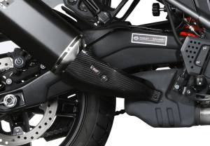 MiVV Exhausts - MIVV Slip-On Speed Edge Black Stainless Steel Exhaust For HARLEY DAVIDSON 1250 PAN AMERICA / SPECIAL 2021 - 2022