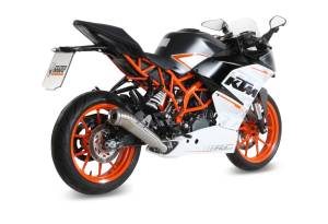 MiVV Exhausts - MIVV Ghibli Stainless Steel Full System Exhaust For KTM RC 390 2014 - 2016