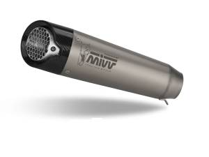 MiVV Exhausts - MIVV Slip-On X-M5 Titanium Underseat Exhaust For KTM 1290 SUPERDUKE 2020 - 2022