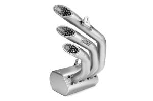 MiVV Exhausts - MIVV Slip-on Speed Edge Stainless Steel Exhaust For MV AGUSTA BRUTALE 800 RR 2017 - 2020