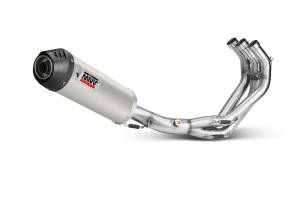 MiVV Exhausts - MIVV Oval Titanium With Carbon Cap Full System Exhaust For YAMAHA MT-09 / FZ-09 2013 - 2020