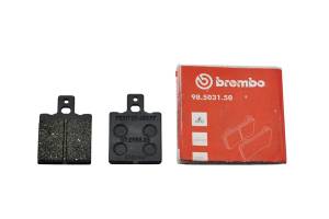 Brembo - Brembo Brake Pad Set, Ferit ID 450FF Organic Pad Kit P32F, 7mm Thick