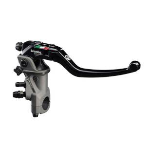 Brembo - Brembo Master Cylinder, Brake, PR 15 RCS Corsa Corta, without Reservoir w/ Short Lever, Radial, Front