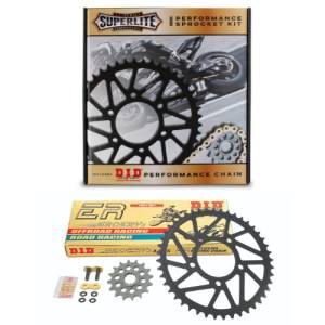 SUPERLITE - Superlite 520 Conversion Kit DID Chain RSX Series Steel Sprockets BMW S1000RR 15-19 Forged Wheels