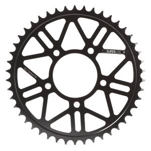 SUPERLITE - Superlite RST Series Black Plated Light Weight Steel Rear Race Sprocket 520 Pitch 39 tooth