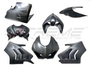 Extreme Components - Extreme Components Complete fairings + rear tail and seat lower plate + airbox cover for Ducati Panigale V4R (2019/2021)