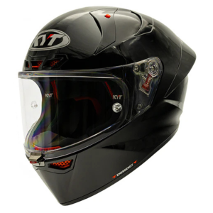 KYT Helmets - KYT KX-1 Race Plain Black (Glossy)