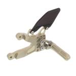 Hand & Foot Controls - Rearsets - Attack Performance - ATTACK PERFORMANCE REAR SET KIT WITH SHIFT LEVER, YZF R1 15- , AERO HARD