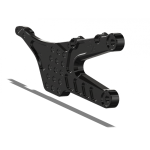 ATTACK PERFORMANCE RT. BRACKET, YAM R6 06- , (V2) BLACK