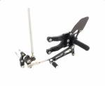Hand & Foot Controls - Rearsets - Attack Performance - ATTACK PERFORMANCE  REAR SET KIT, HON CBR600RR 07- , BLACK