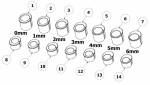 ATTACK TRIPLE CLAMP KIT, GP, DUCATI, 748R, 749R, 996, 996R, 996S, 999R, 999S, 1098R, 1098S (53-56MM SS) (REPLACEMENT PARTS)