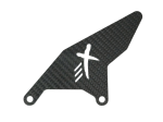Extreme Components Brake side carbon heel guard (large)