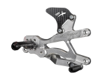 Extreme Components - Extreme Components Rearset Yam R6 06-21 STD/GP Silver w carbon heel - Image 2