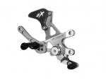 Extreme Components - Extreme Components Rearset RSV4 09-16 GP shift Silver with carbon heel - Image 2