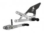 Extreme Components - Extreme Components Rearset GSXR 1000 17-21 STD/GP Silver w carbon heel - Image 3