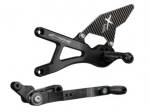 Extreme Components - Extreme Components Rearset Yam R1 15-21 STD/GP Black w carbon heel - Image 3