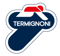 Termignoni - Termignoni SO-02 Muffler Titanium Sleeve with Black Aluminum End Cap Universal