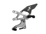 Extreme Components - Extreme Components Rearset RSV4 17-20 STD shift Silver w carbon heel - Image 2