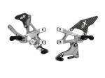 Extreme Components - Extreme Components Rearset RSV4 17-20 STD shift Silver w carbon heel - Image 4