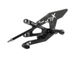 Extreme Components - Extreme Components Rearsets RSV4 17-22 GP shift black with carbon heel - Image 3