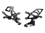 Extreme Components - Extreme Components Rearsets RSV4 09-16 STD shift black with alum heel - Image 3
