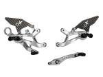 Extreme Components - Extreme Components Rearset BMW S1000RR 15-19 STD/GP silver w carbon - Image 3