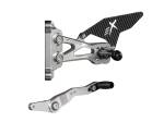 Extreme Components - Extreme Components Rearset BMW S1000RR 20-21 STD/GP silver w carbon - Image 3