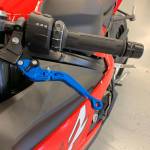 Alpha Racing Performance Parts - Alpha Racing Lever kit EVO blue BMW S1000RR 2019-,M1000RR 2021- - Image 9
