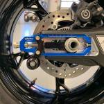 Alpha Racing Performance Parts - Alpha Racing Chain adjuster kit EVO blue BMW S1000 RR 2019- - Image 10