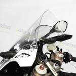 Alpha Racing Performance Parts - Alpha Racing Wind screen Sport OEM, clear BMW S1000RR/HP4 2009-2014 - Image 2