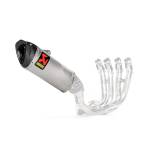 Exhaust Systems - Full  & 3/4 Systems - Alpha Racing Performance Parts - Alpha Racing Akrapovic titanium muffler BMW S1000RR 2019- And M1000RR 2021-
