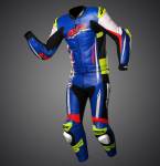 4SR - Men's - 4SR - 4SR Racing Suit RR 2pc EVO III COBALT BLUE