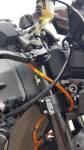 Fren Tubo - Fren Tubo Kevlar ABS Delete Brake lines Honda CBR1000RR-R SP  2021 (Brembo Caliper) Black Banjo\Black Fittings\Red lines - Image 4