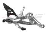 Extreme Components - Extreme Components GP EVO Rearsets Kit STD And Reverse Shifting  Carbon Fiber Silver Heel  APRILIA RS660 / TUONO 660 (2020/2022) - Image 2