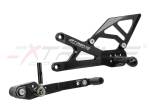 Extreme Components - Extreme Components GP EVO Rearsets Kit STD And Reverse Shifting  Aluminium Black Heel (SHIFT ROD FOR QUICKSHIFTER)  SUZUKI GSXR 1000 (2017/2022) - Image 3