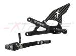 Extreme Components - Extreme Components GP EVO Rearsets Kit STD And Reverse Shifting Carbon Fiber Black Heel (SHIFT ROD FOR QUICKSHIFTER)  SUZUKI GSXR 1000 (2017/2022) - Image 3