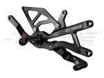 Extreme Components - Extreme Components GP EVO Rearsets Kit STD And Reverse Shifting  Aluminium Black Heel (FOR AKRAPOVIC RACING FULL SYSTEM) YAMAHA R1 (2020/2022) - Image 2