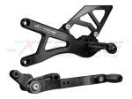 Extreme Components - Extreme Components GP EVO Rearsets Kit STD And Reverse Shifting  Aluminium Black Heel (FOR AKRAPOVIC RACING FULL SYSTEM) YAMAHA R1 (2020/2022) - Image 3