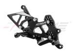 Extreme Components - Extreme Components GP EVO Rearsets Kit STD And Reverse Shifting  Aluminium Black Heel (SHIFT ROD FOR QUICKSHIFTER) YAMAHA R3 (2015/2022) - Image 2