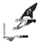 Extreme Components - Extreme Components Rearset Yamaha R7 2021-22 STD/GP Black /Carbon - Image 3