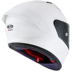 KYT Helmets - KYT NZ Race Plain White Helmet - Image 4