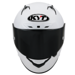 KYT Helmets - KYT NZ Race Plain White Helmet - Image 5