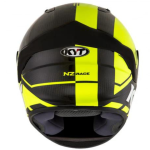 KYT Helmets - KYT NZ Race Carbon D Yellow Flou Helmet - Image 3