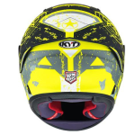 KYT Helmets - KYT NZ Race Carbon Blazing MatteYellow Helmet - Image 3