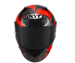 KYT Helmets - KYT NZ Race Carbon Competition Red Helmet - Image 4
