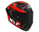 KYT Helmets - KYT NZ Race Carbon Competition Red Helmet - Image 5