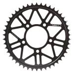 Superlite RST Series Black Plated Light Weight Steel Rear Race Sprocket 520 Pitch 44 tooth